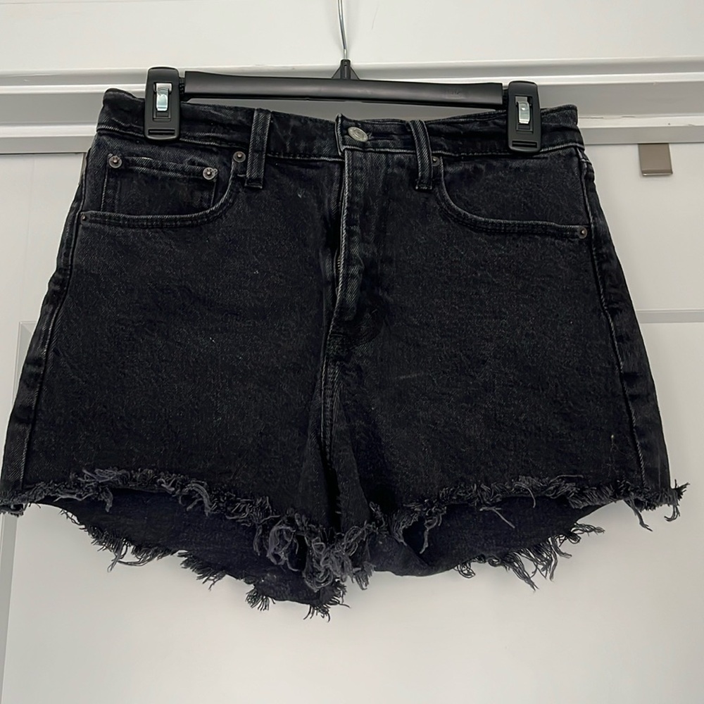 Abercrombie The ‘90s Relaxed Cutoff Shorts High Rise